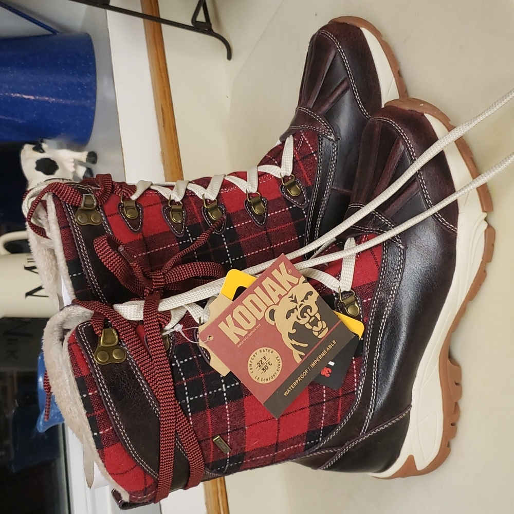 Kodiak plaid winter boot